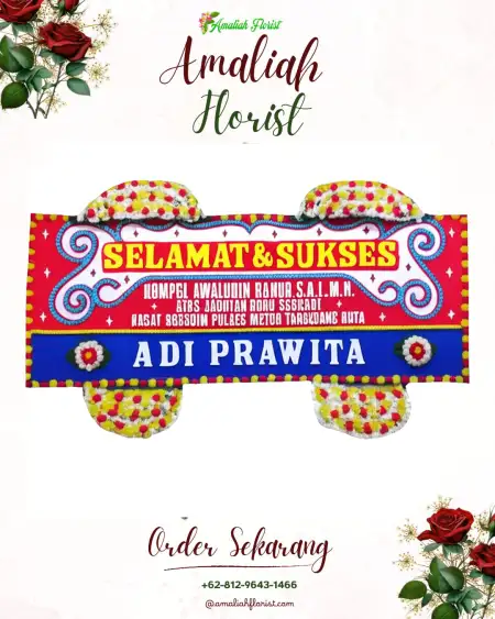 Papan Bunga Ucapan Selamat Kubangdeleg